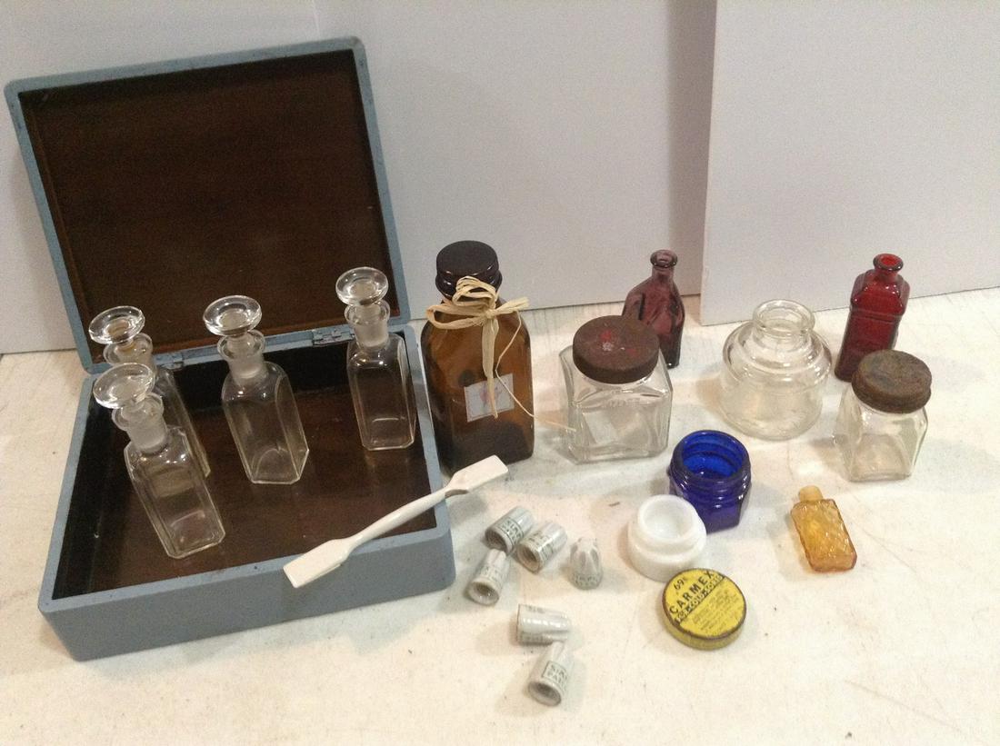 Vintage Small Bottles and Jars and more (1 of 1)