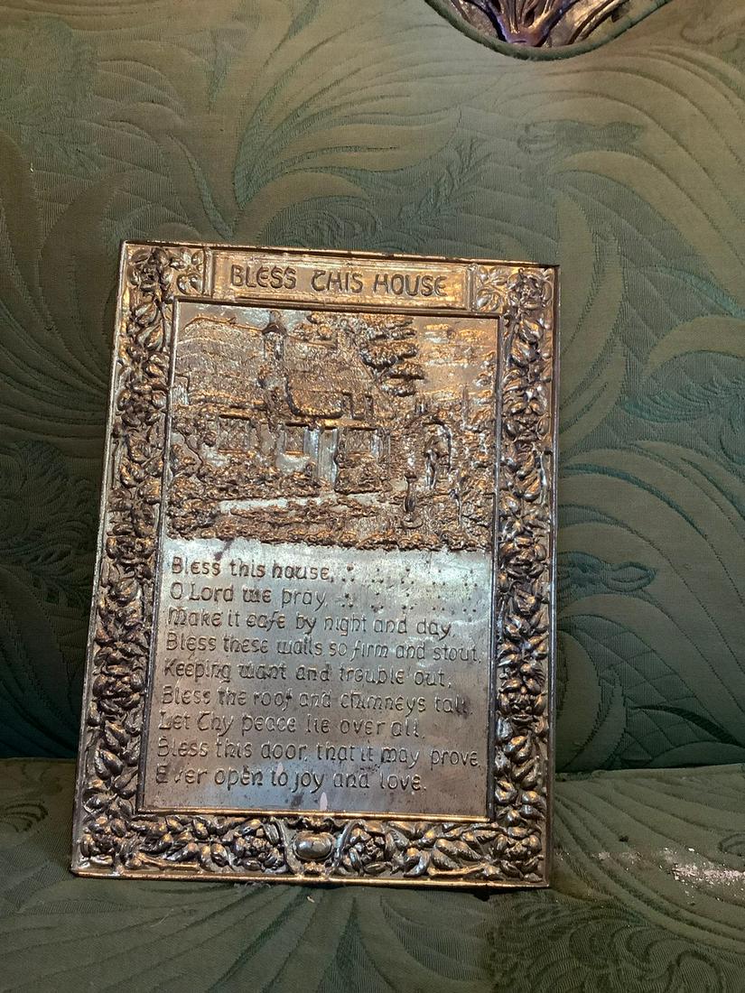 Bless This House Wall Plaque 11x8 (1 of 1)