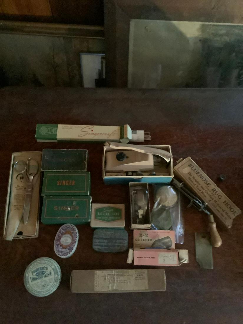Lot of Singer Sewing Accessories and More (1 of 1)