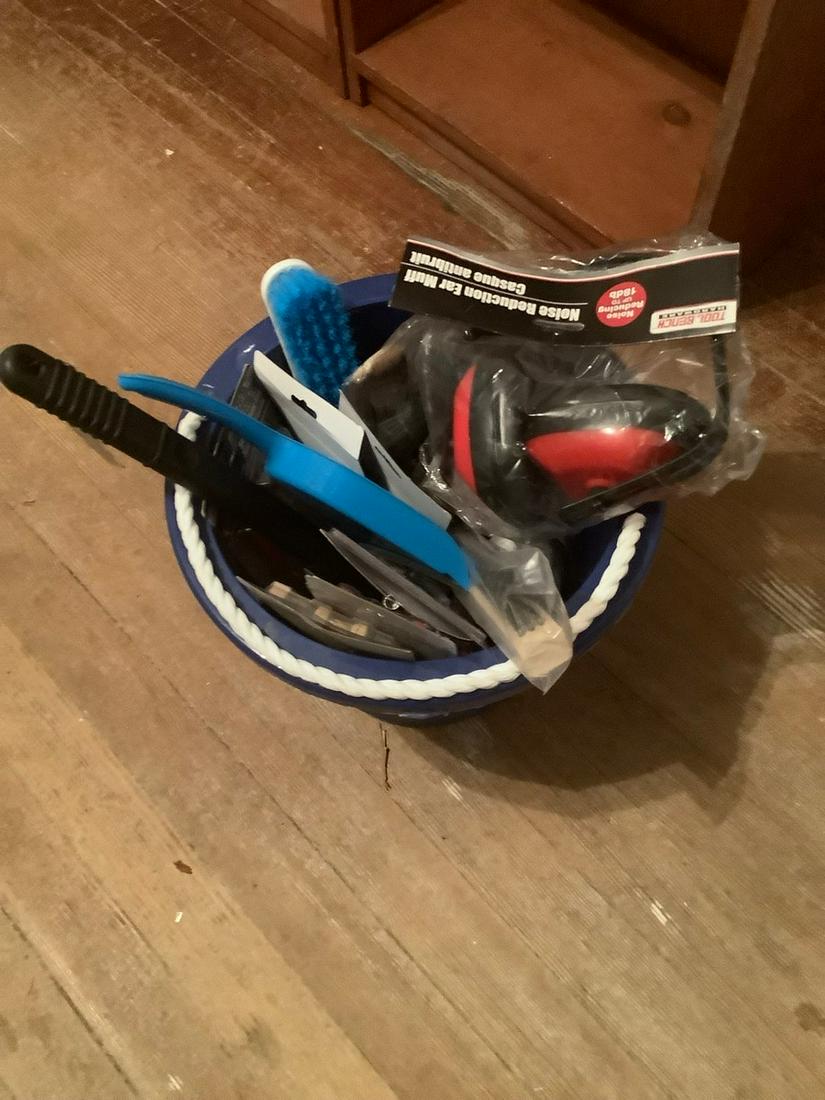 Lot of Wire Brushes, Ear Muffs and More (1 of 1)