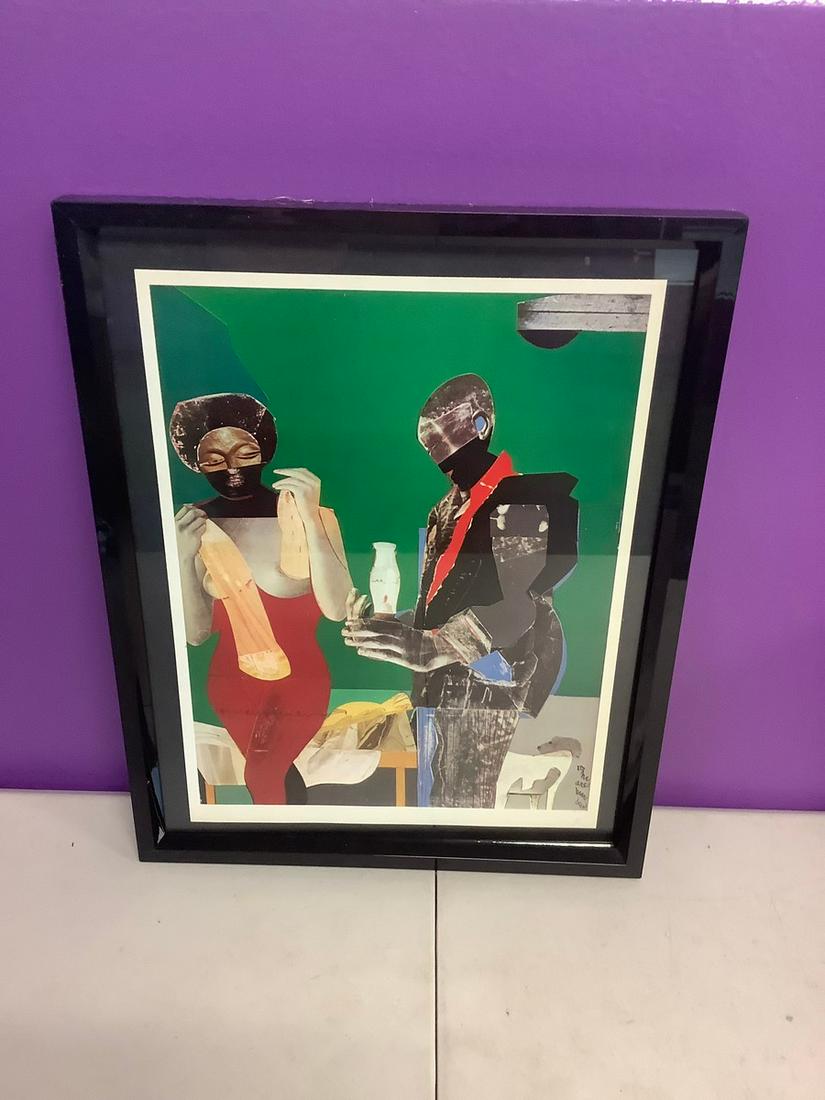Romare Bearden Lithograph 12x15 (1 of 1)