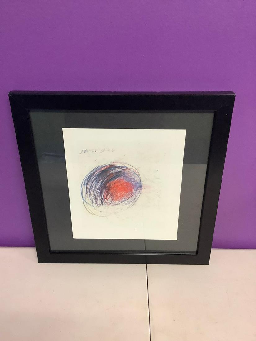 Cy Twombly lithograph 12x12 (1 of 1)