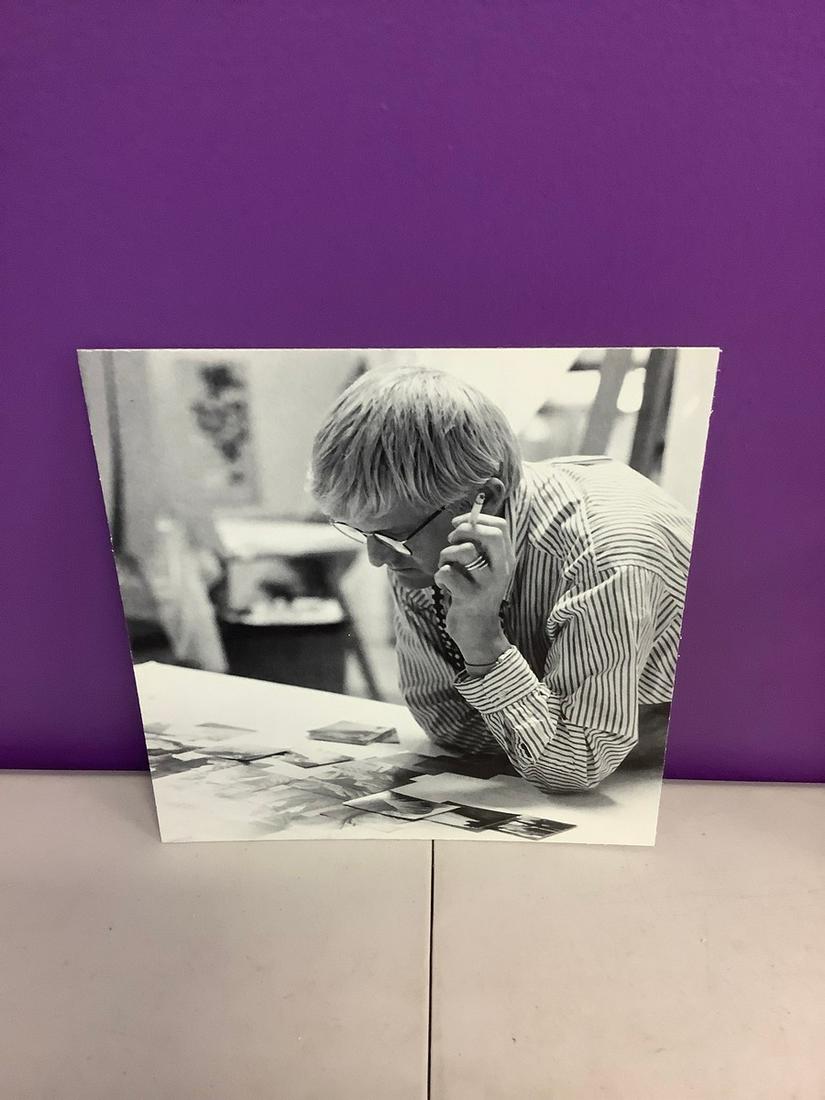 David Hockney photo print 10x10 (1 of 1)