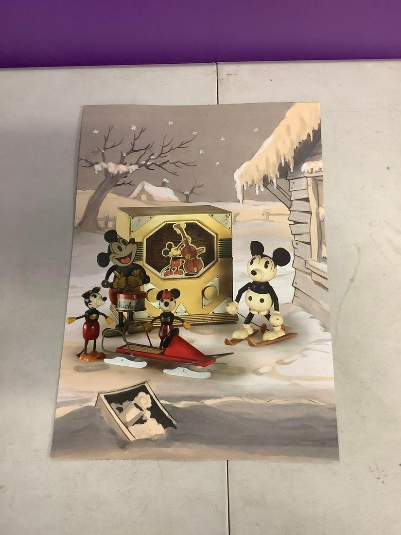 Walt Disney vintage mickey mouse photo 15x11: Walt Disney vintage mickey mouse photo 15x11