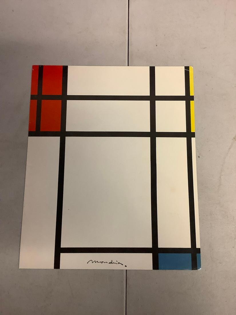 Piet Mondrian Midcentury print 10x9 (1 of 1)