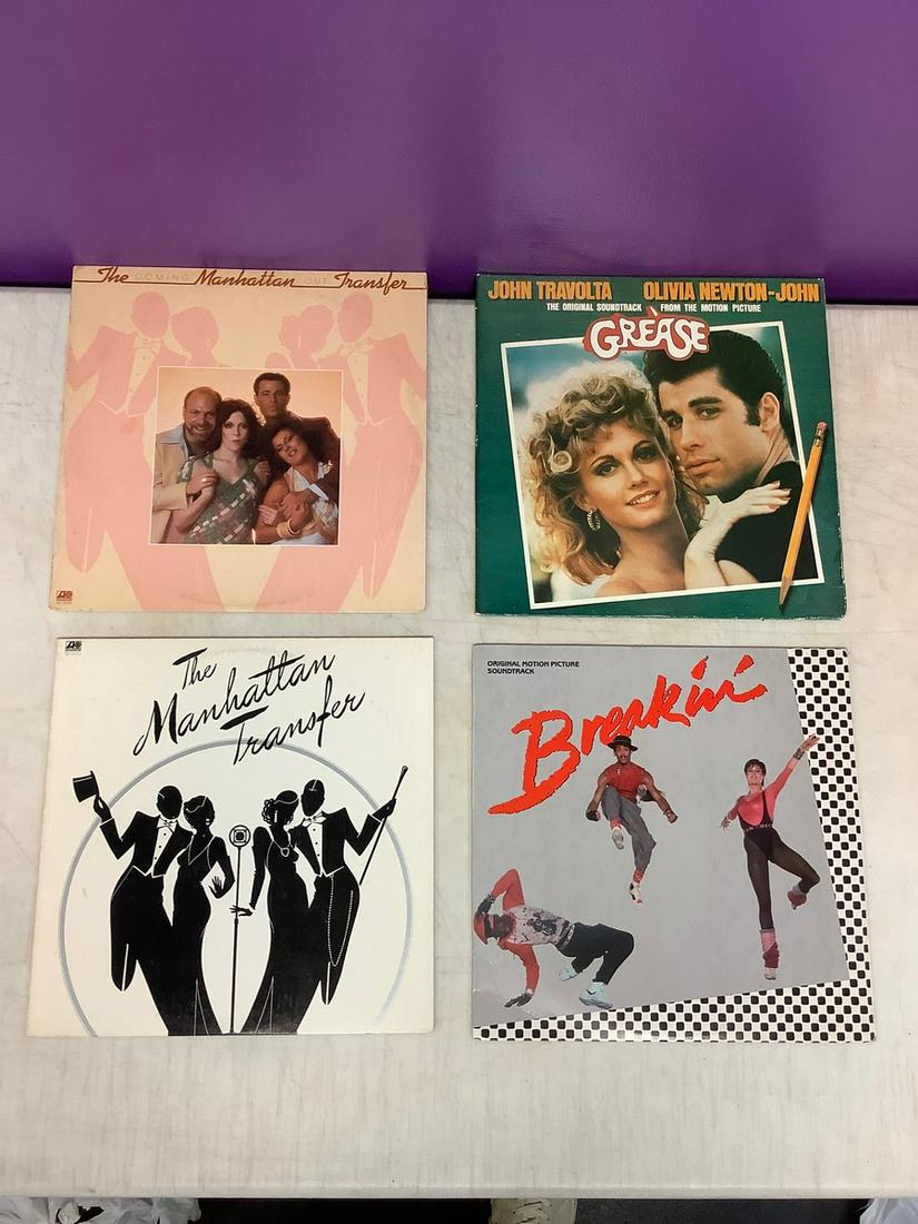 Grease, Breakin Manhattan Transfer Albums (1 of 1)