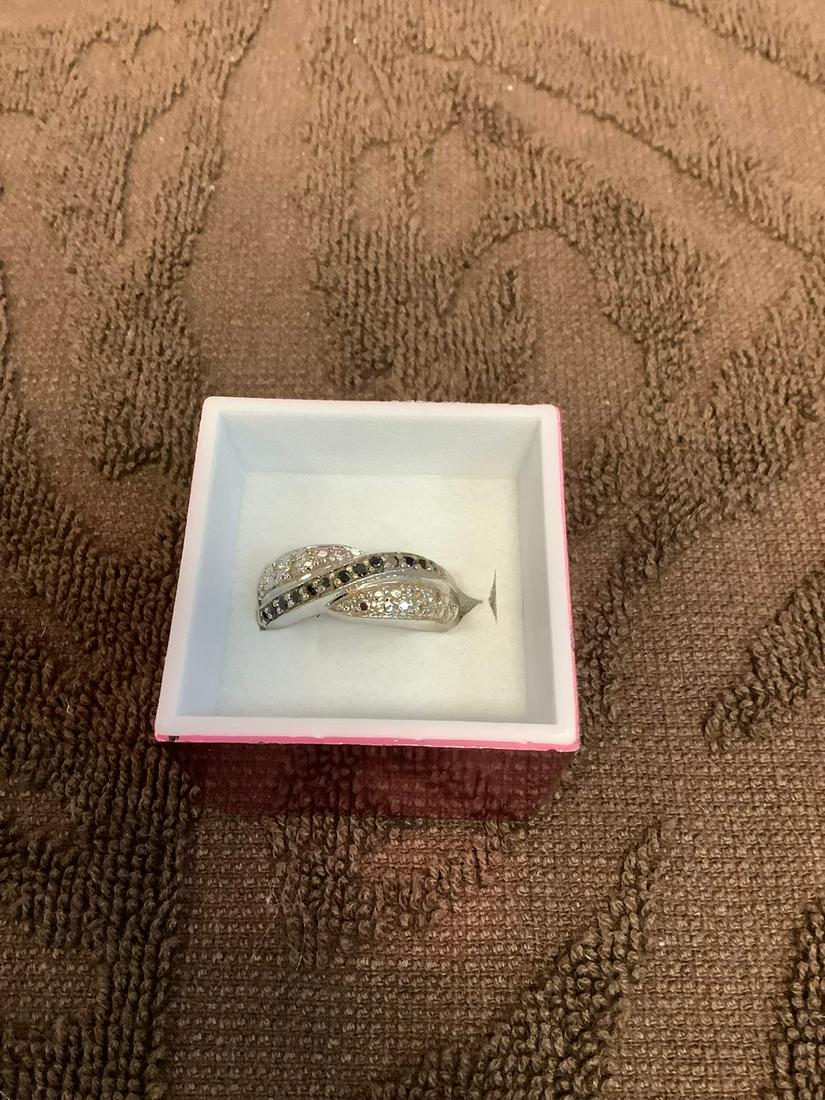 Sterling Marcasite Dome Ring: Sterling Marcasite Dome Ring