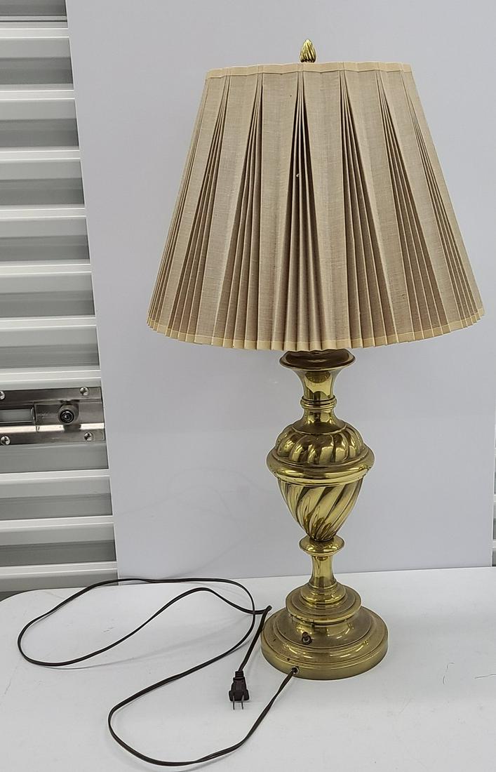 Vintage Stiffel Lamp And Shade 31