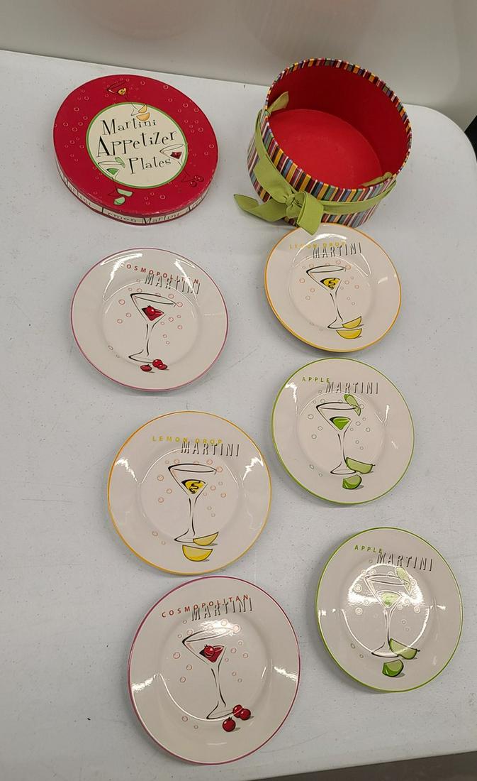 Martini Retro Appetizer Plates (1 of 1)