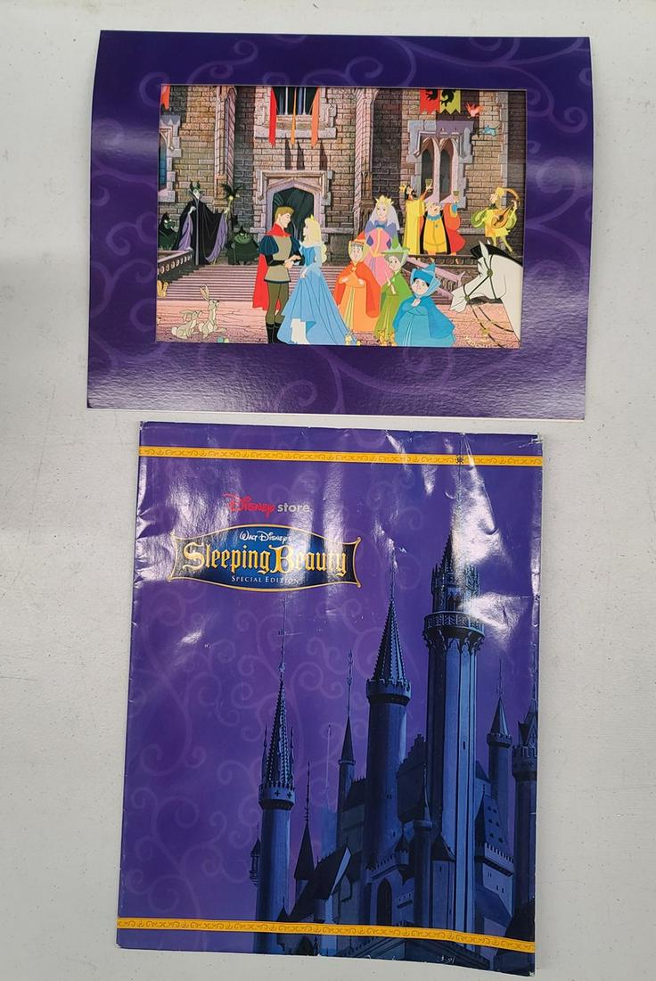 Dinsney Store Comm Lithograph Sleeping Beauty 2003 7x10" (1 of 1)