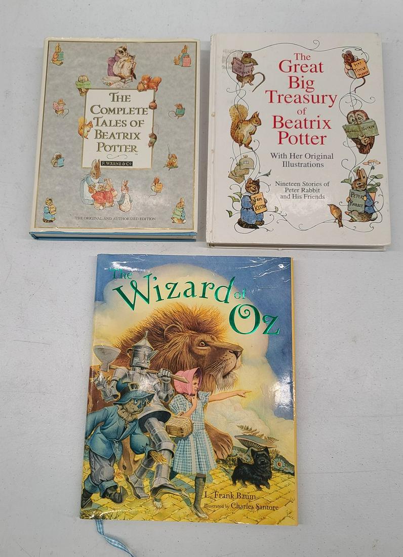 Beatrix Potter and Wizard of Oz books: Beatrix Potter and Wizard of Oz books