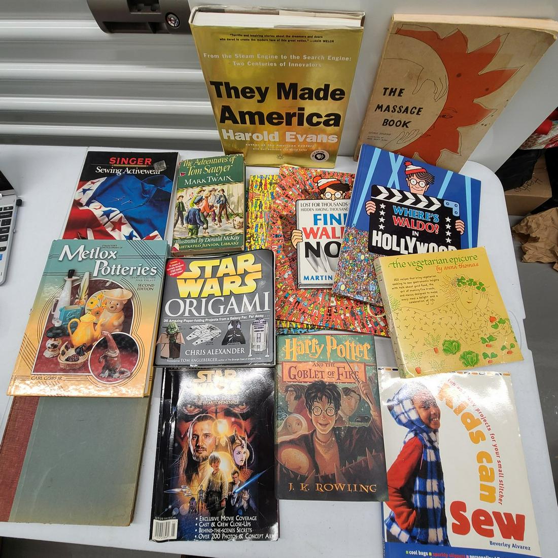 Books Incl Harry Potter, Star Wars, Singer, Metlox: Books Incl Harry Potter, Star Wars, Singer, Metlox