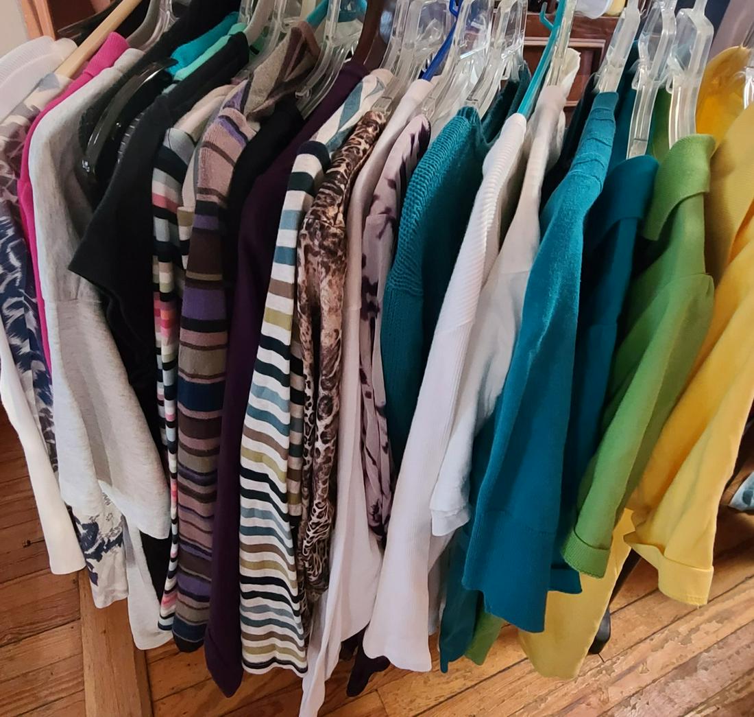 Women's Tops Excellent Condition Mainly L Chicos, Lane Bryant, More: Women's Tops Excellent Condition Mainly L Chicos, Lane Bryant, More