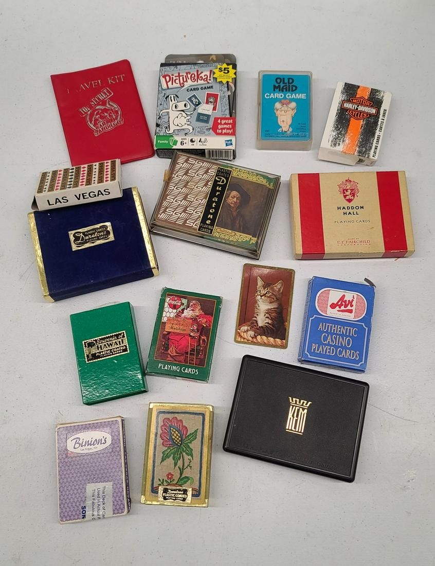 Vintage Playing Cards and Games (1 of 1)