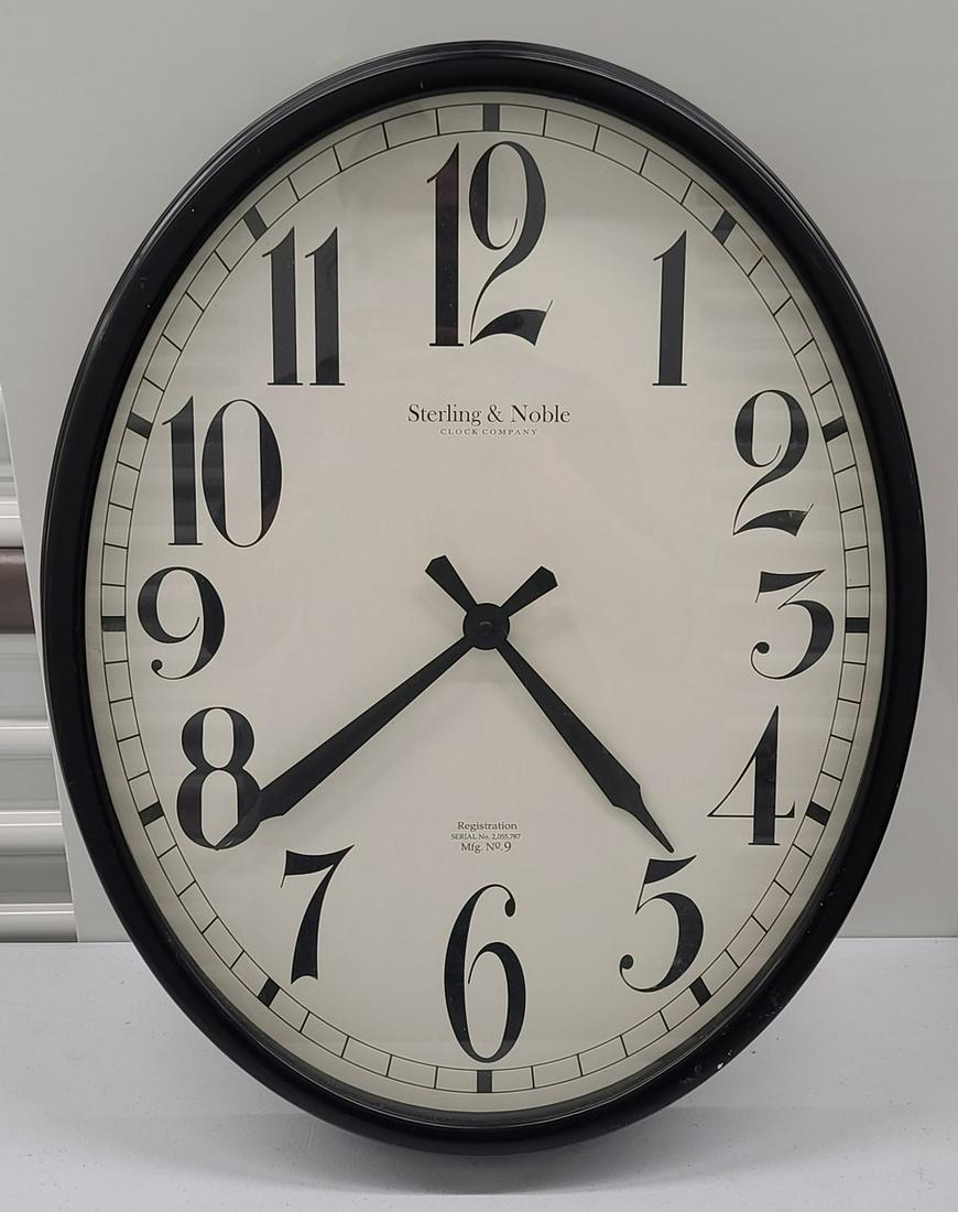 Sterling & Noble Wall Clock Works 23x18" (1 of 2)
