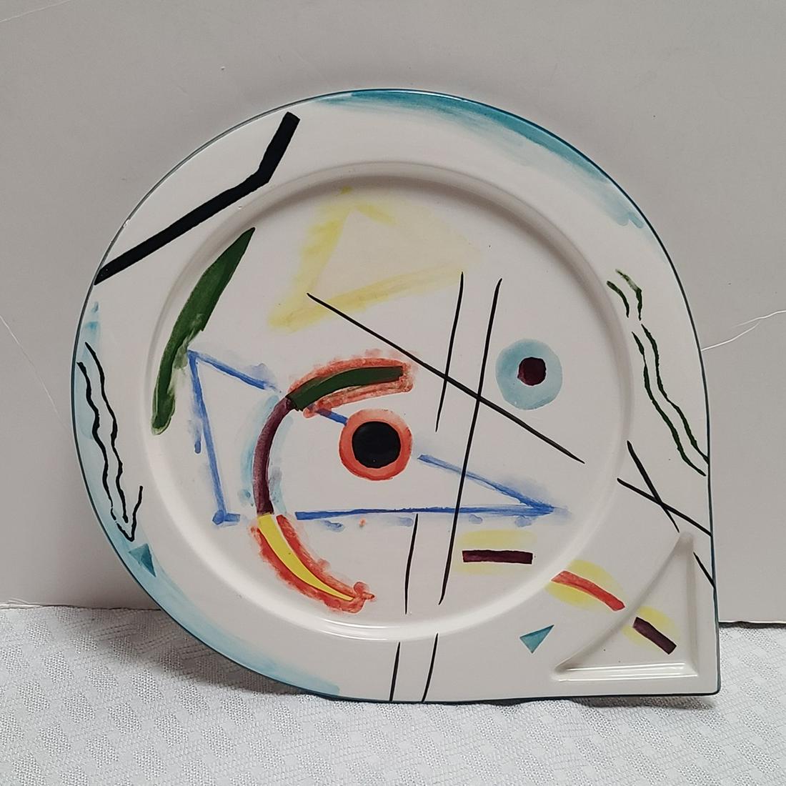 Antica Fornace Platter Italy Ceramiche da Tavola 13" diameter: Antica Fornace Platter Italy Ceramiche da Tavola 13" diameter
