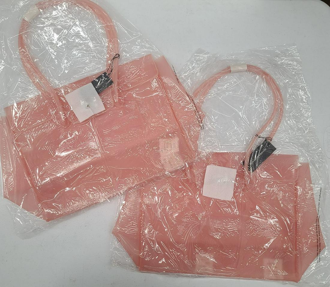 NWT Sondra Roberts Purses Jelly Totes Pink (1 of 1)
