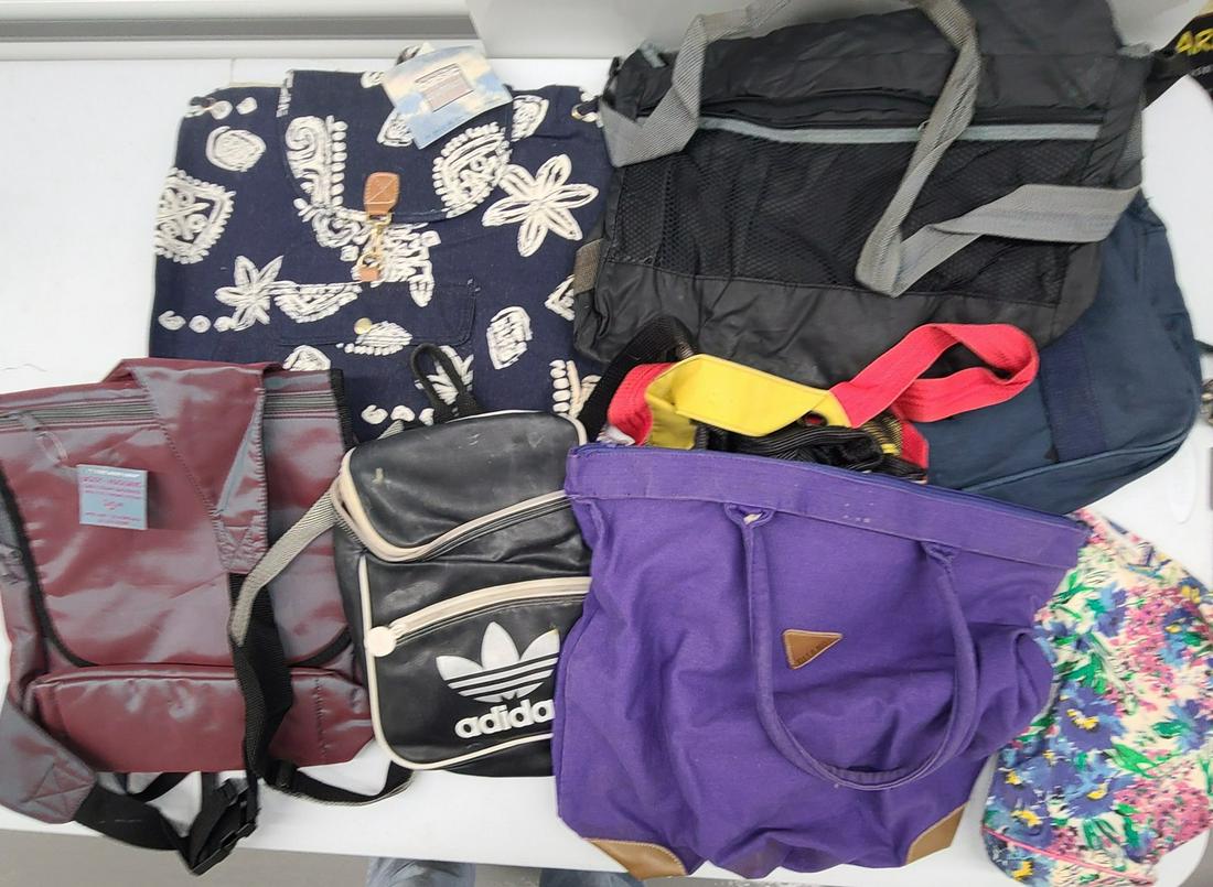 Backpacks and Carry ons incl Vintage adidas and Gitano (need cleaning) (1 of 1)