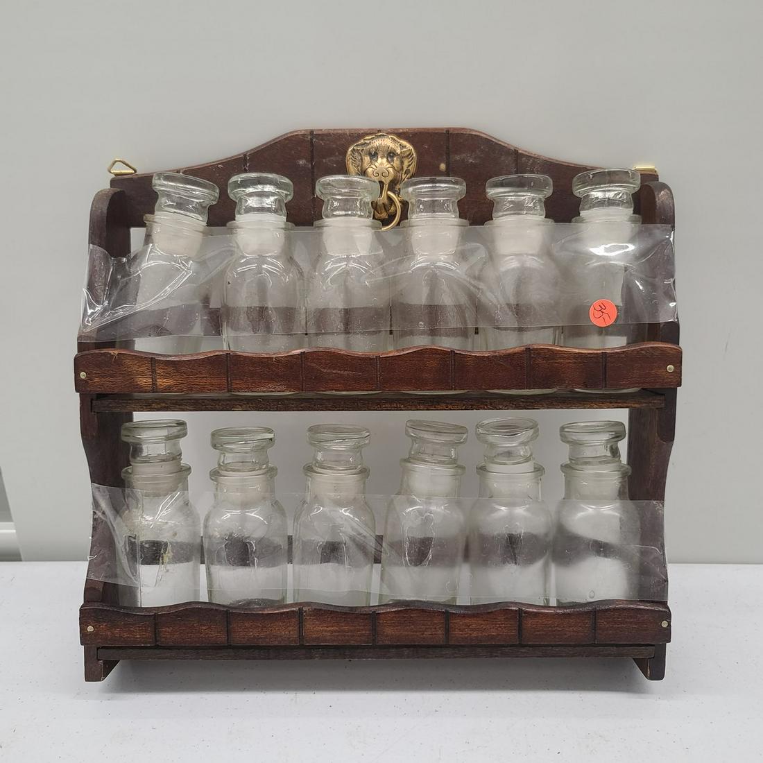 Vintage Spice Rack 11x11" (1 of 1)