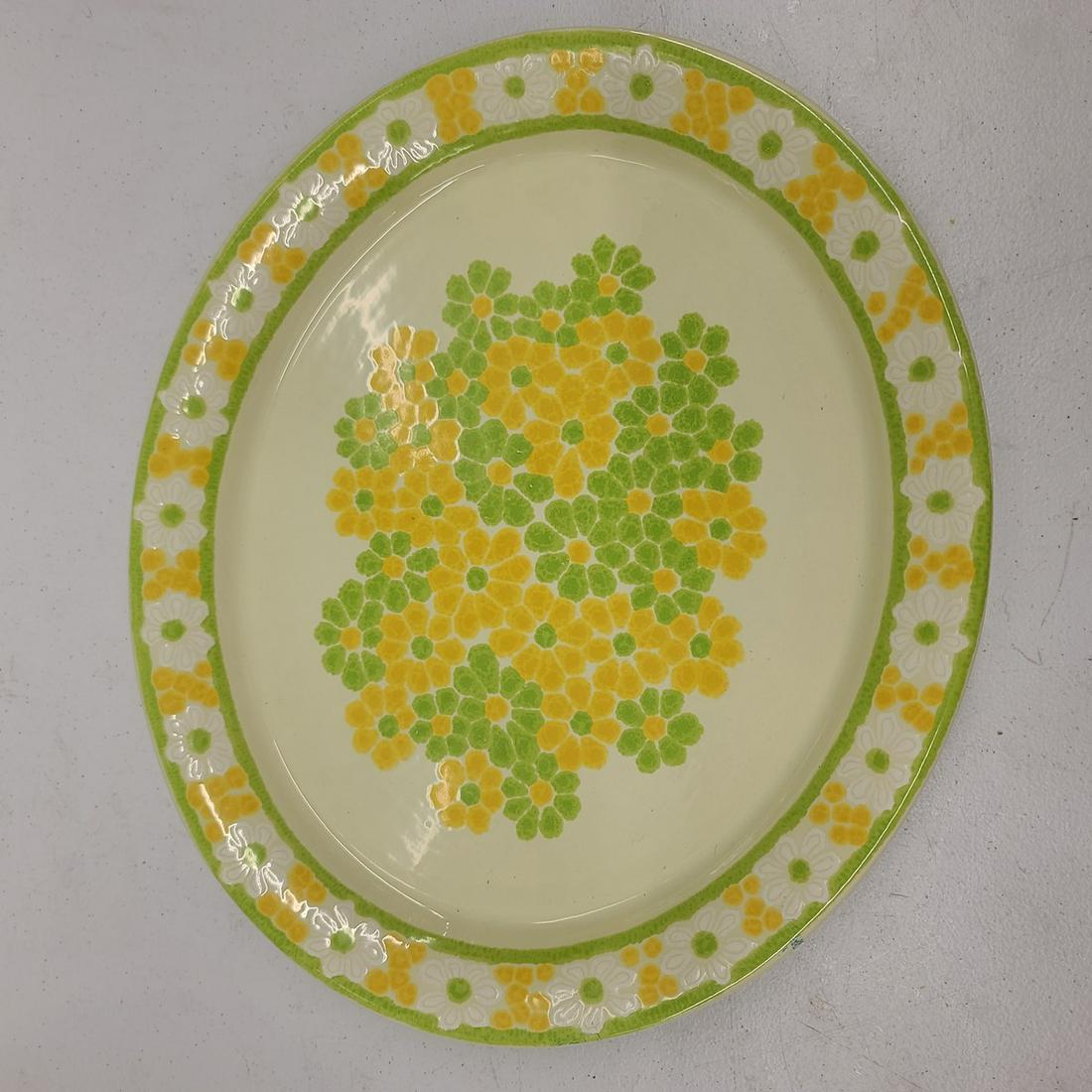 1970s Franciscan Earthenware Serving Platter 14x12" (1 of 2)