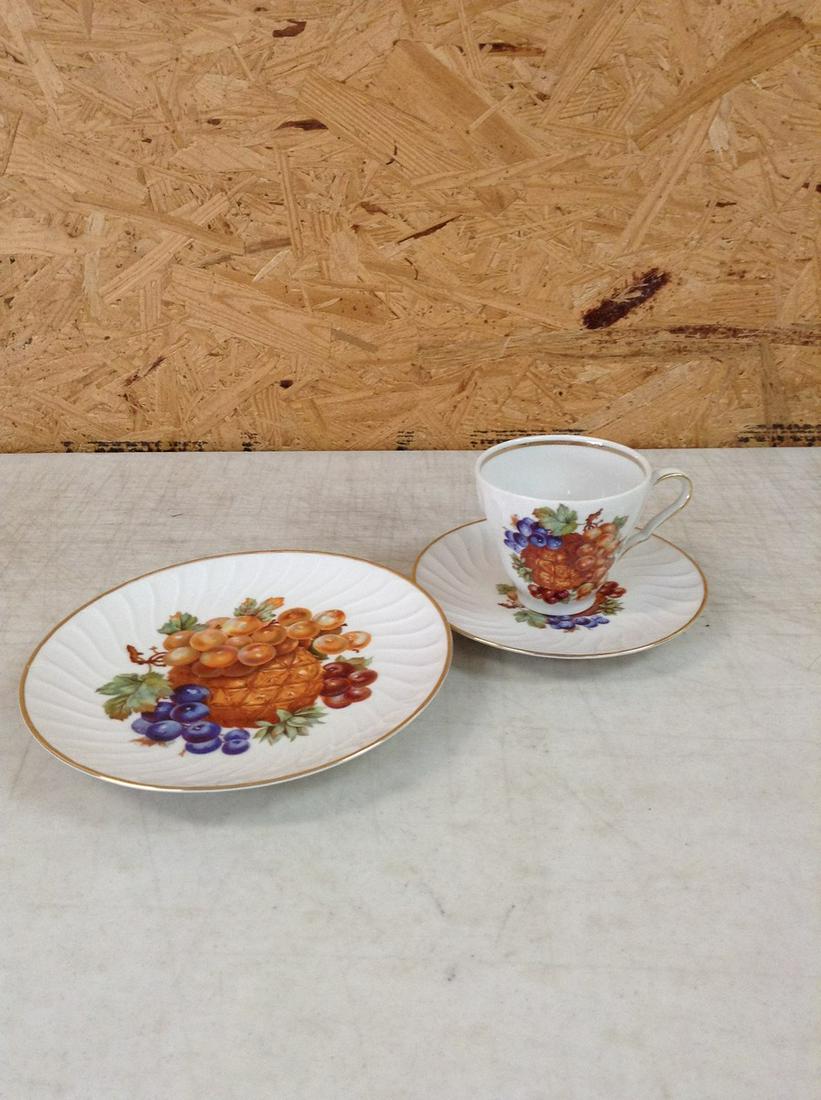 "Old Nurumberg Bavaria, Germany" Tea Cup, Saucer, Dessert Plate (1 of 1)