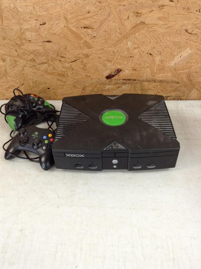 Xbox Video Gaming System with Two Controllers (1 of 1)