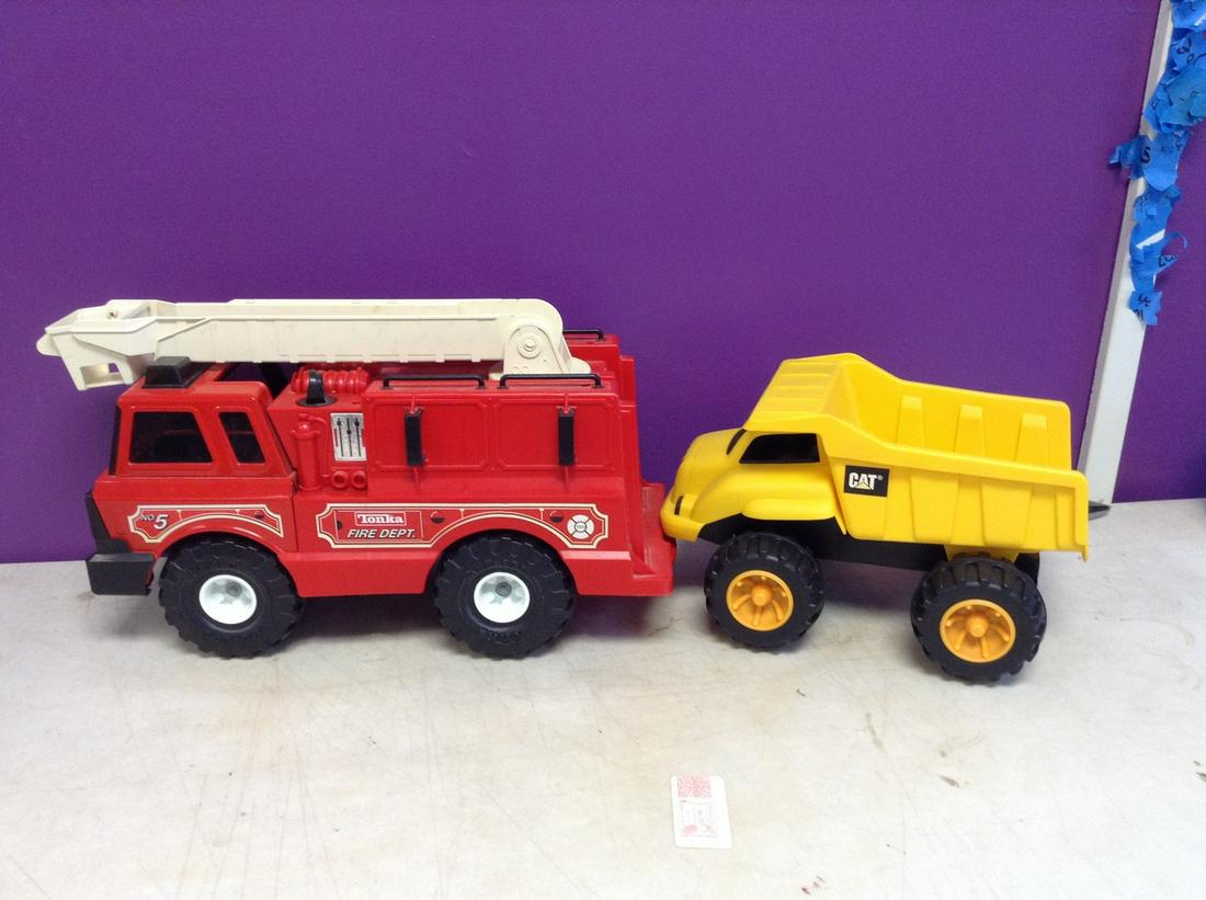 Tonka Fire Dept Truck (18x12") and More (1 of 1)