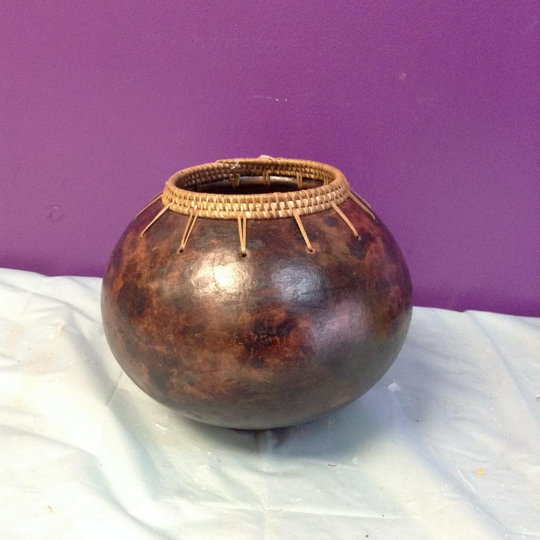 Clay Vase 8": Clay Vase 8"