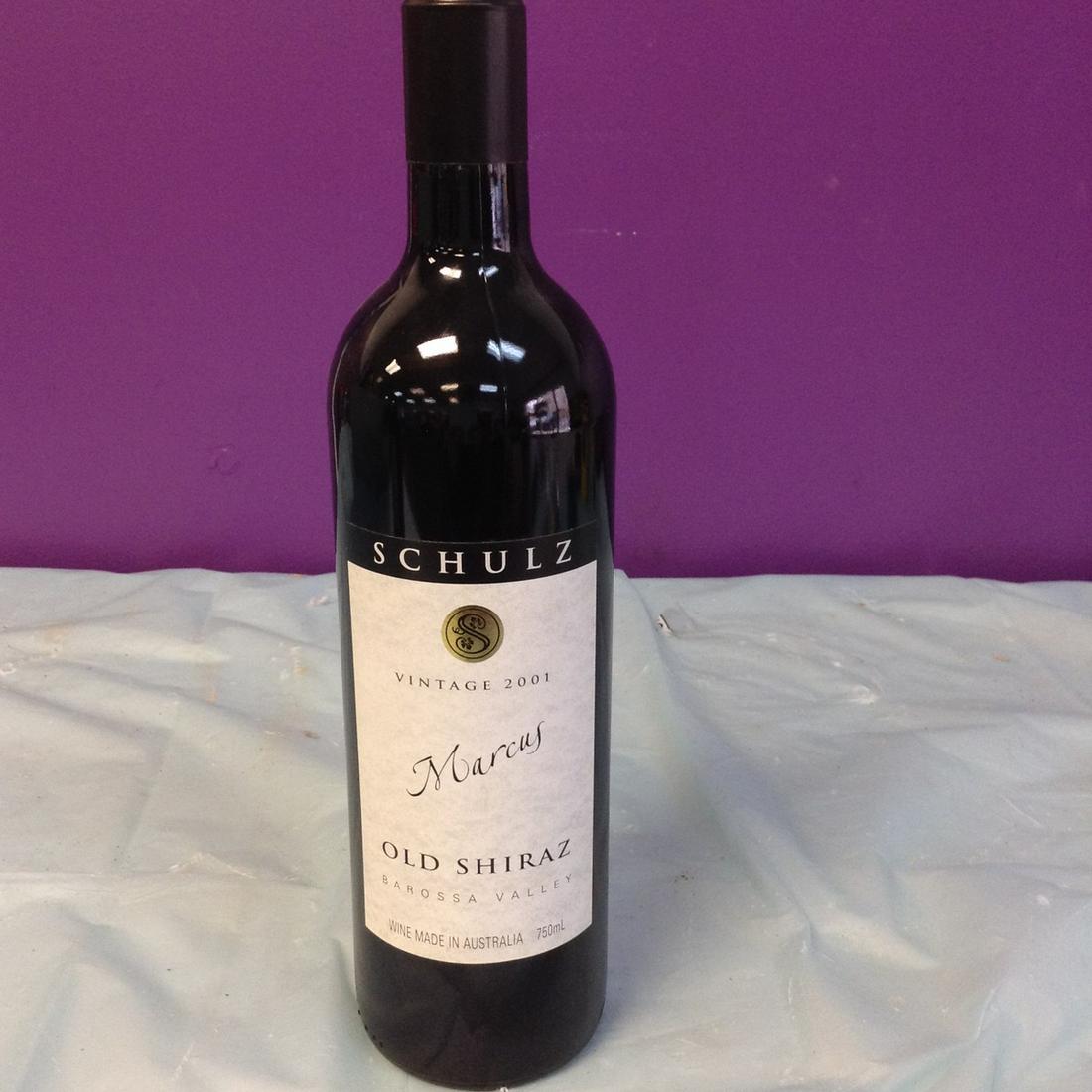 Schultz Vintage 2001 Marcus Old Shiraz 750ML (1 of 1)