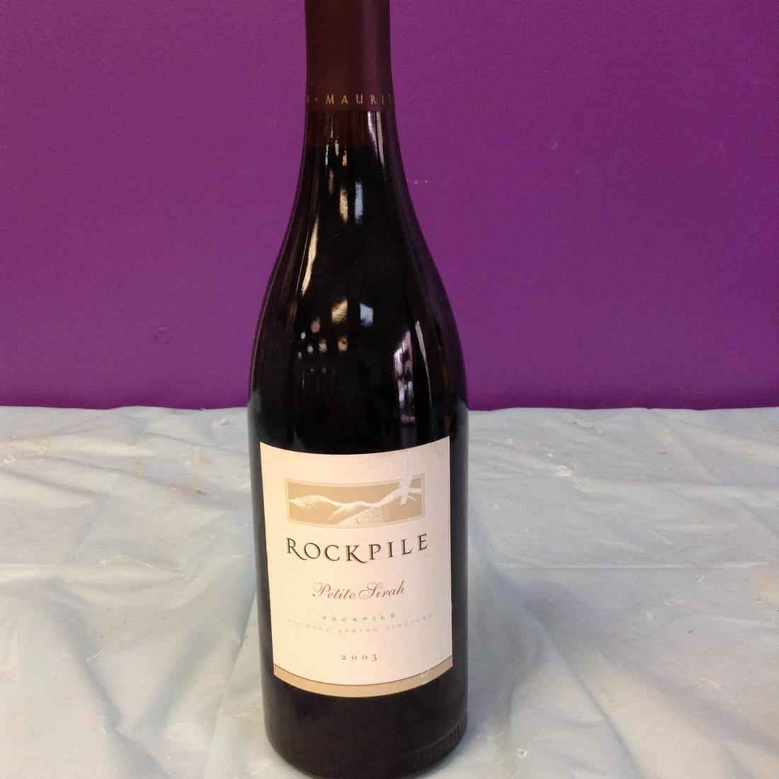 Rockpile Petite Sirah 2003 750ML (1 of 1)