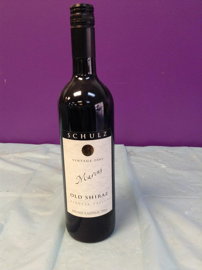 Schultz Vintage 2001 Marcus Old Shiraz 750ML (1 of 1)