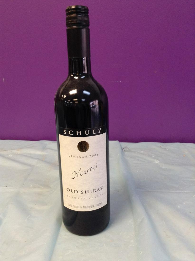 Schultz Vintage 2001 Marcus Old Shiraz 750ML (1 of 1)