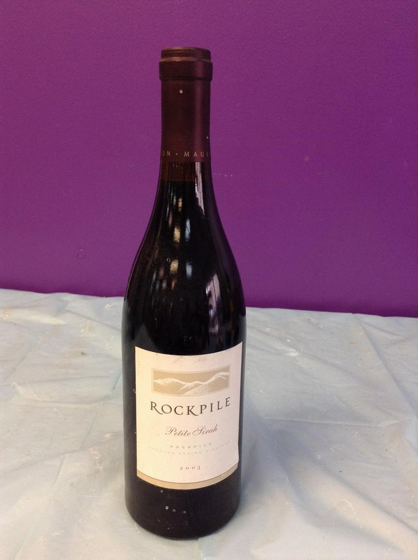 Rockpile Petite Sirah 2003 750ML (1 of 1)