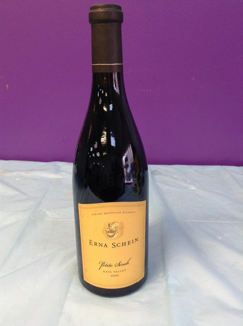 Erna Schein Petite Sirah Nappa Valley 2005 750ML (1 of 1)