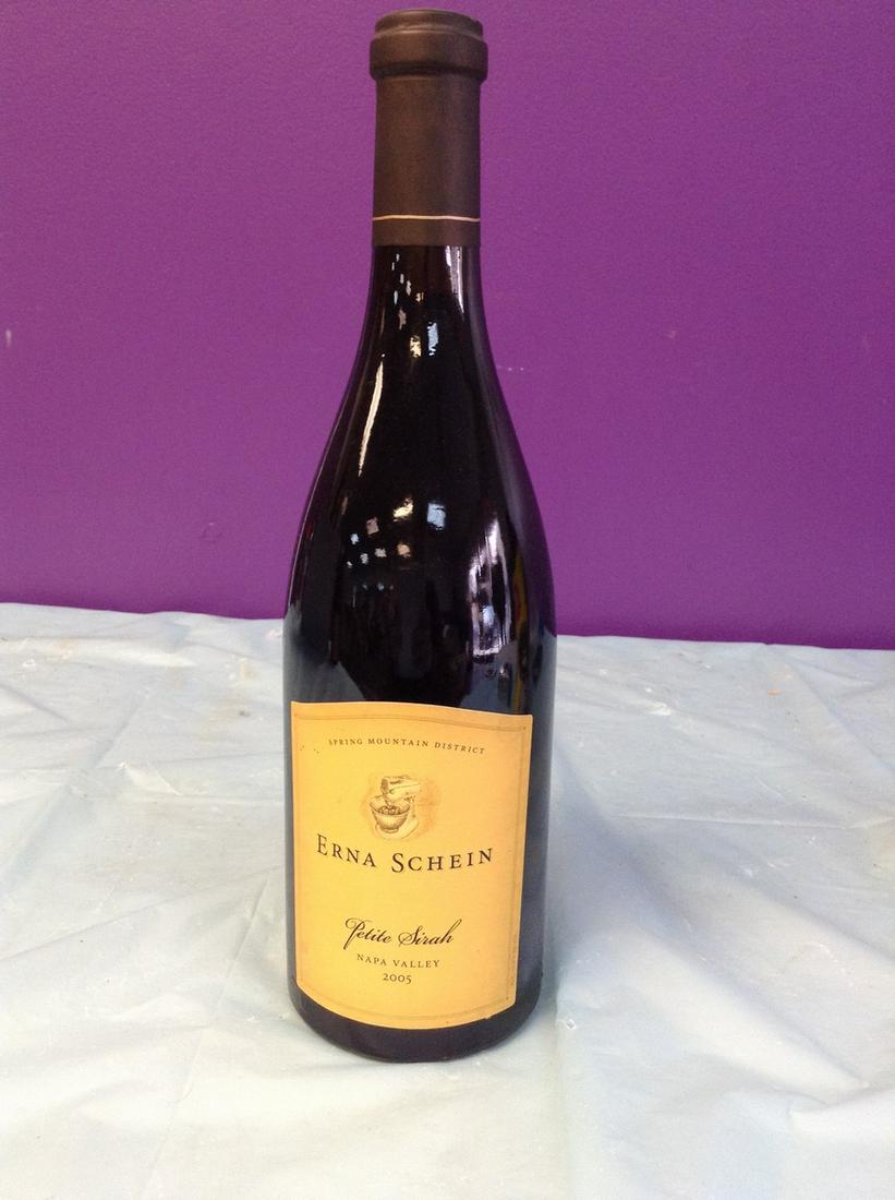 Erna Schein Petite Sirah Nappa Valley 2005 750ML (1 of 1)