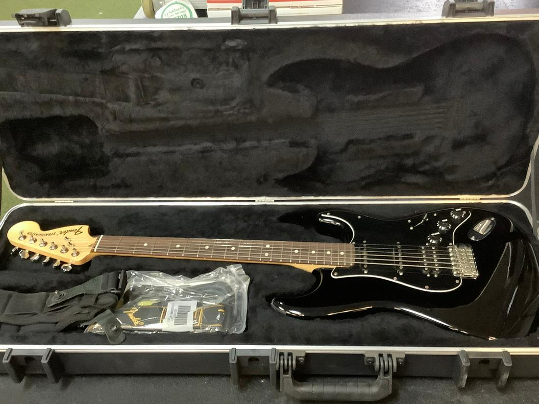 Fender Stratocaster Guitar with Accessories and Hard Case 40" Long (1 of 1)