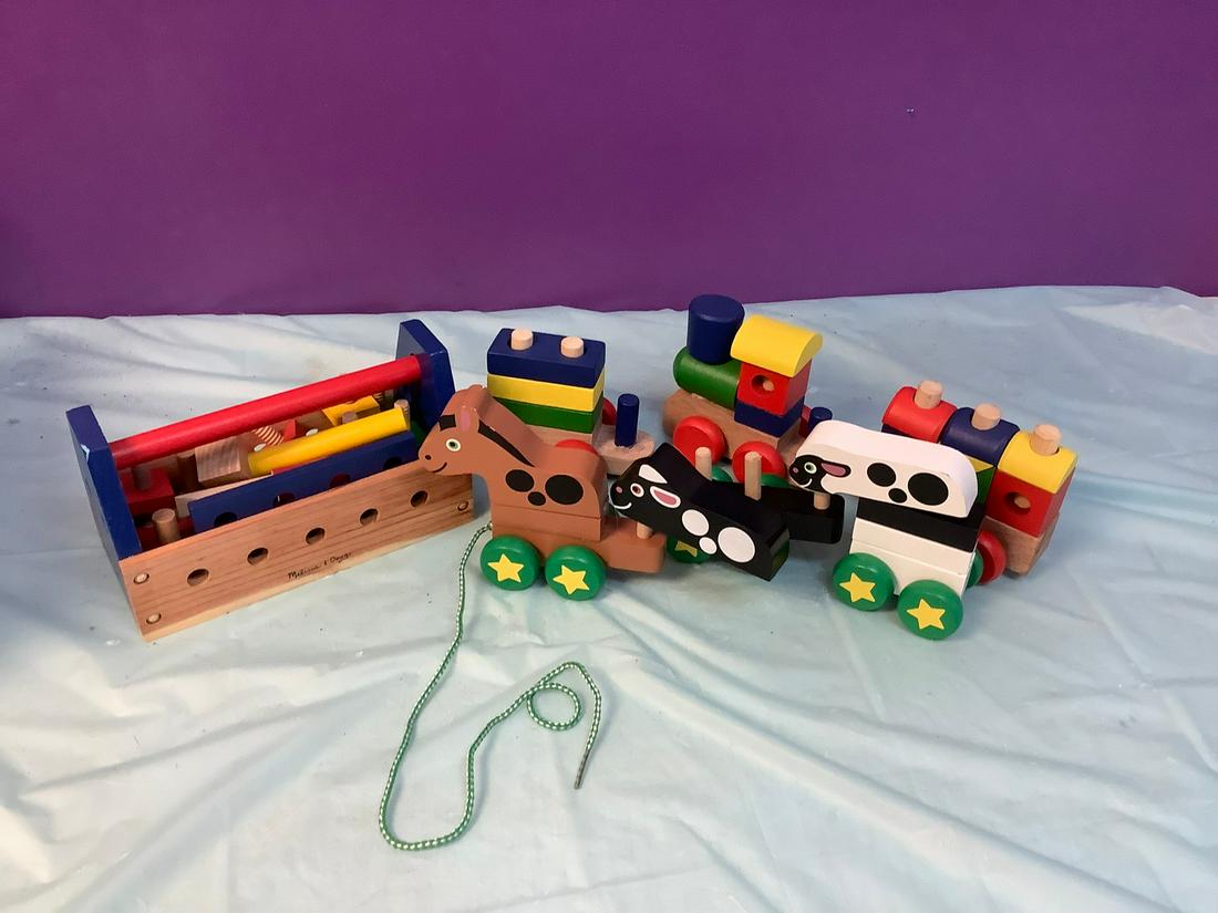 Melissa and Doug Wooden Blocks: Melissa and Doug Wooden Blocks