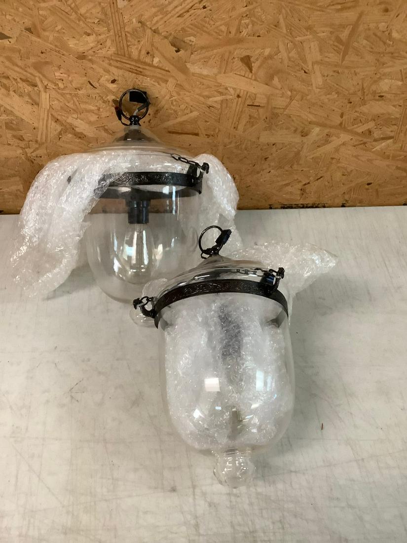Lot of Large Hanging Lanterns 17" No Cables (1 of 1)