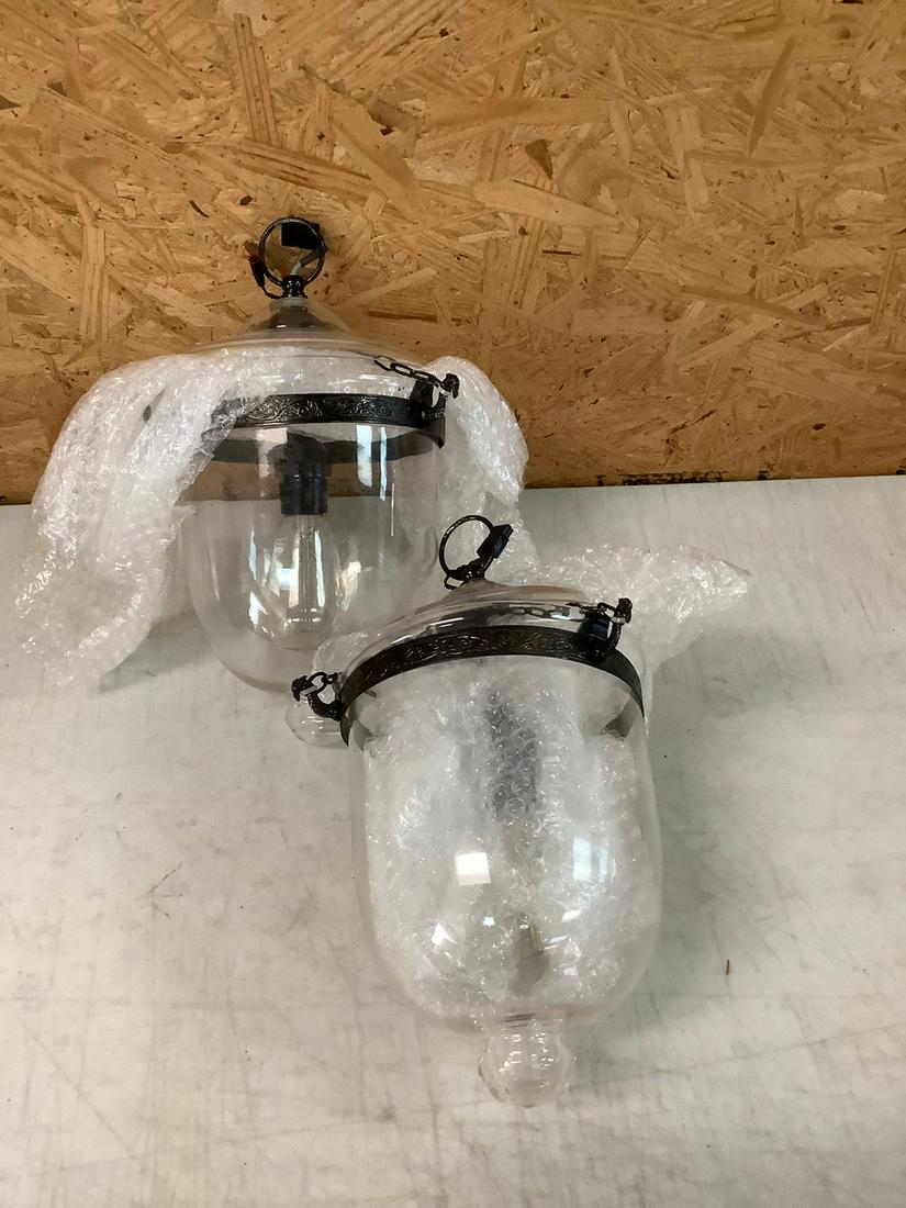 Lot of Large Hanging Lanterns 17" No Cables (1 of 1)