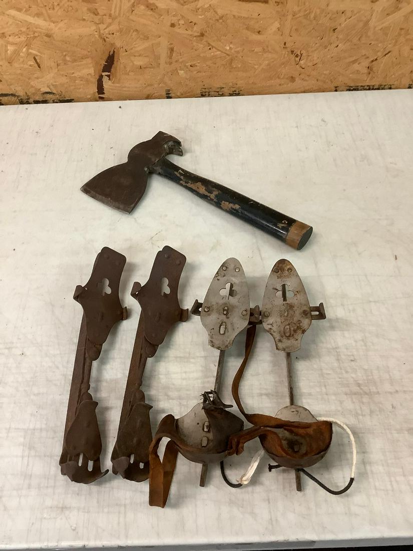 Hatchet and Vintage Skates: Hatchet and Vintage Skates