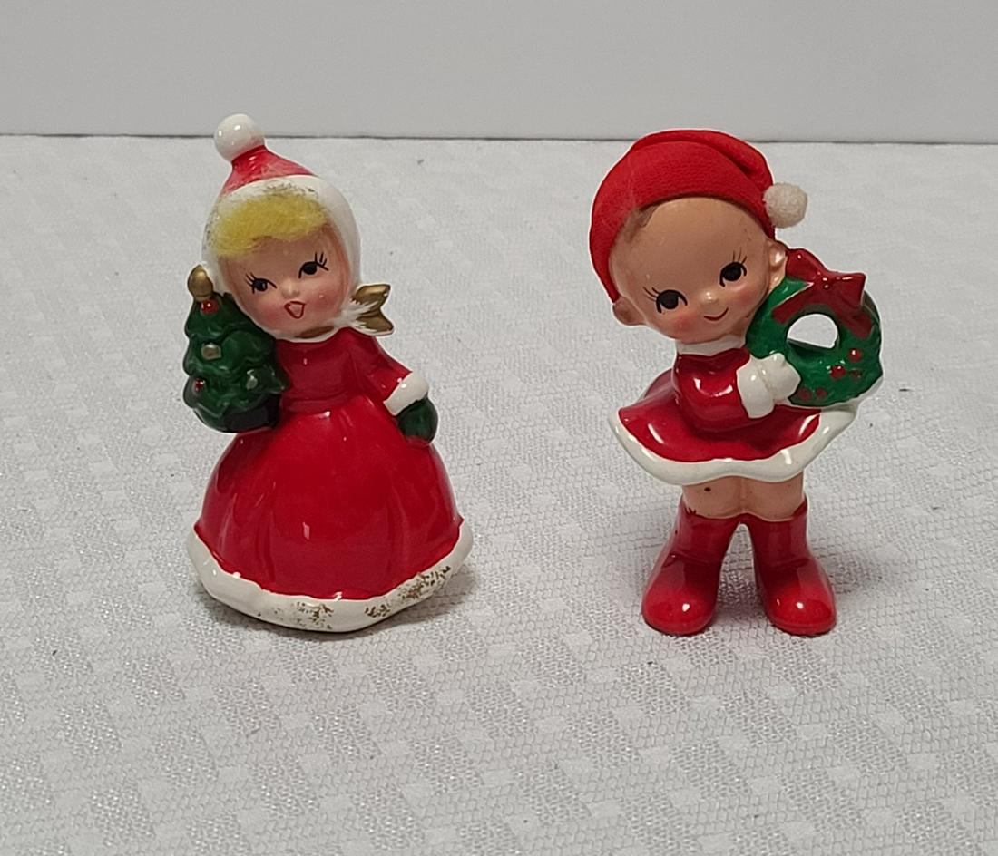 Vintage Christmas Figurines 4.5" tall (1 of 1)