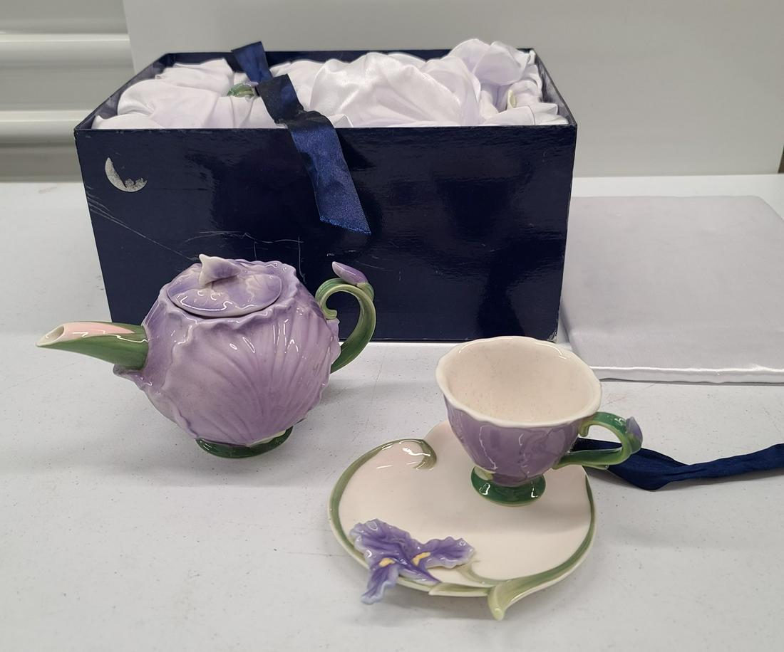 Sorelle Fine Porcelain Orchid Tea Set (1 of 1)