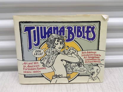 1997 Hardcover Tijuana Bibles Forbidden Funnies Book: 1997 Hardcover Tijuana Bibles Forbidden Funnies Book