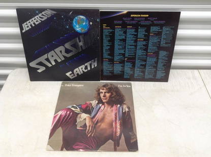 1978 Jefferson Starship Earth & 1977 Frampton Records: 1978 Jefferson Starship Earth & 1977 Frampton Records