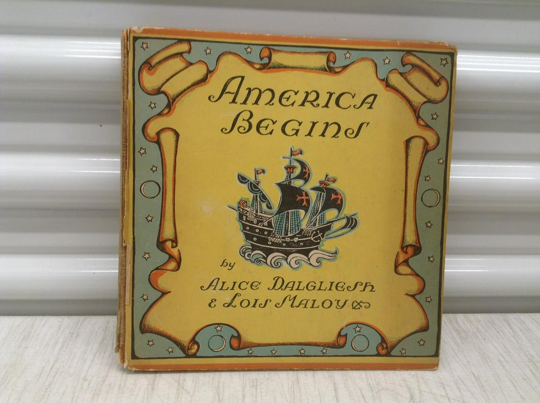 1938 "America Begins" Hardcover: 1938 "America Begins" Hardcover