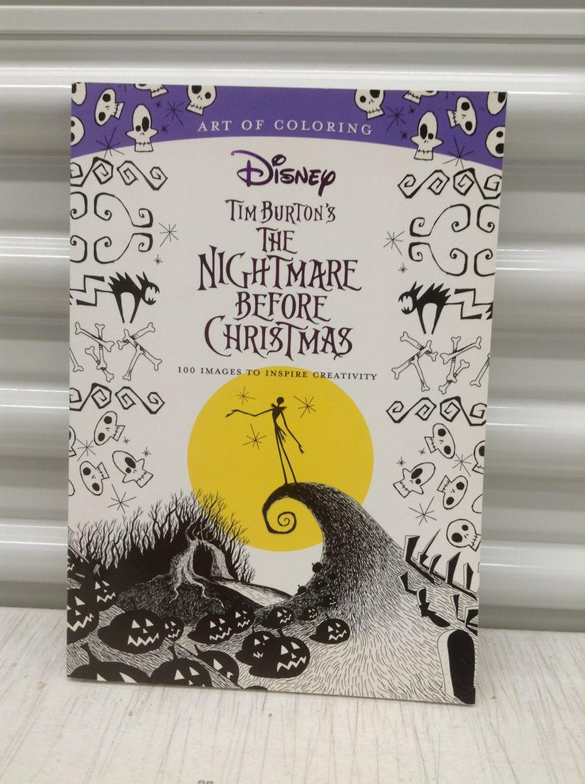 New Tim Burton's The Nightmare Before Christmas Coloring Book (unused): New Tim Burton's The Nightmare Before Christmas Coloring Book (unused)