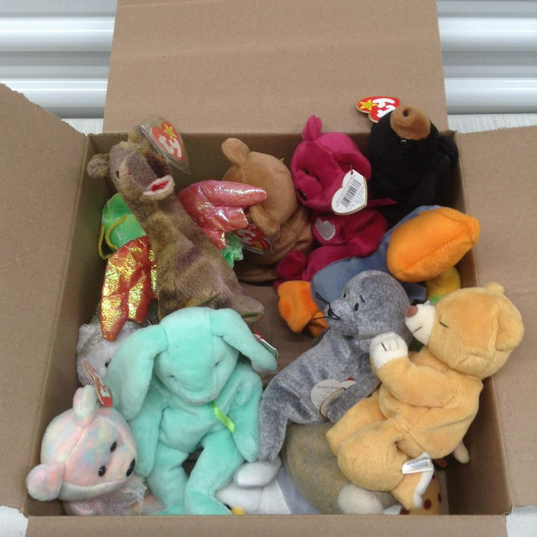 Box of Beanie Babies: Box of Beanie Babies