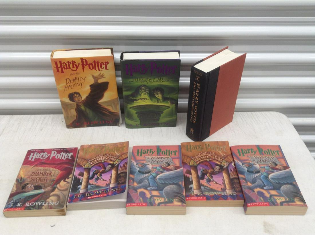 Large lot of First Edition and other Harry Potter Books (1 of 1)