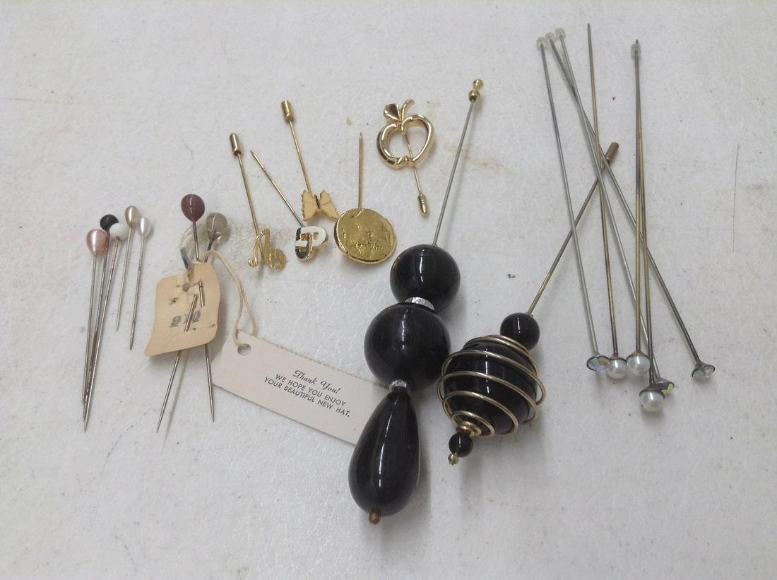 Vintage Large Hat Pins, Stick Pins  and more (1 of 1)