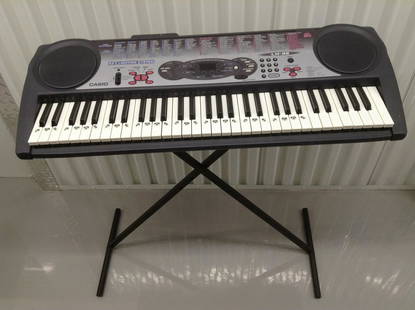 Casio Keyboard and Stand: Casio Keyboard and Stand